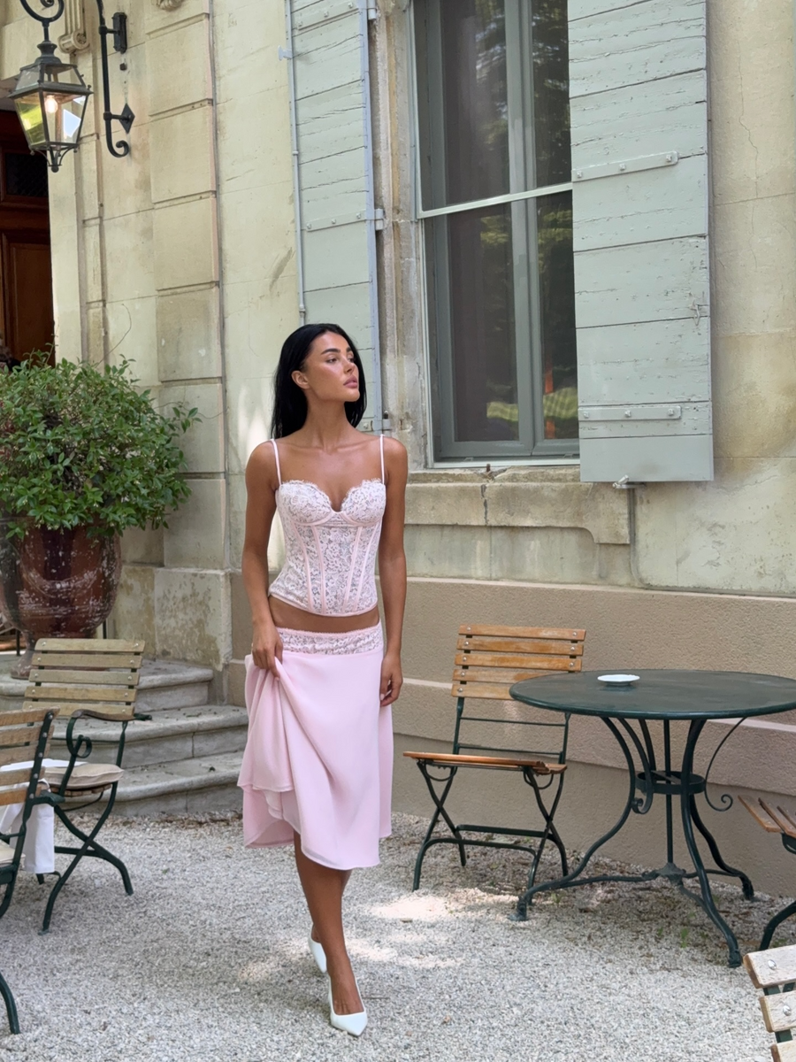 Séraphine Lace Two-Piece Set
