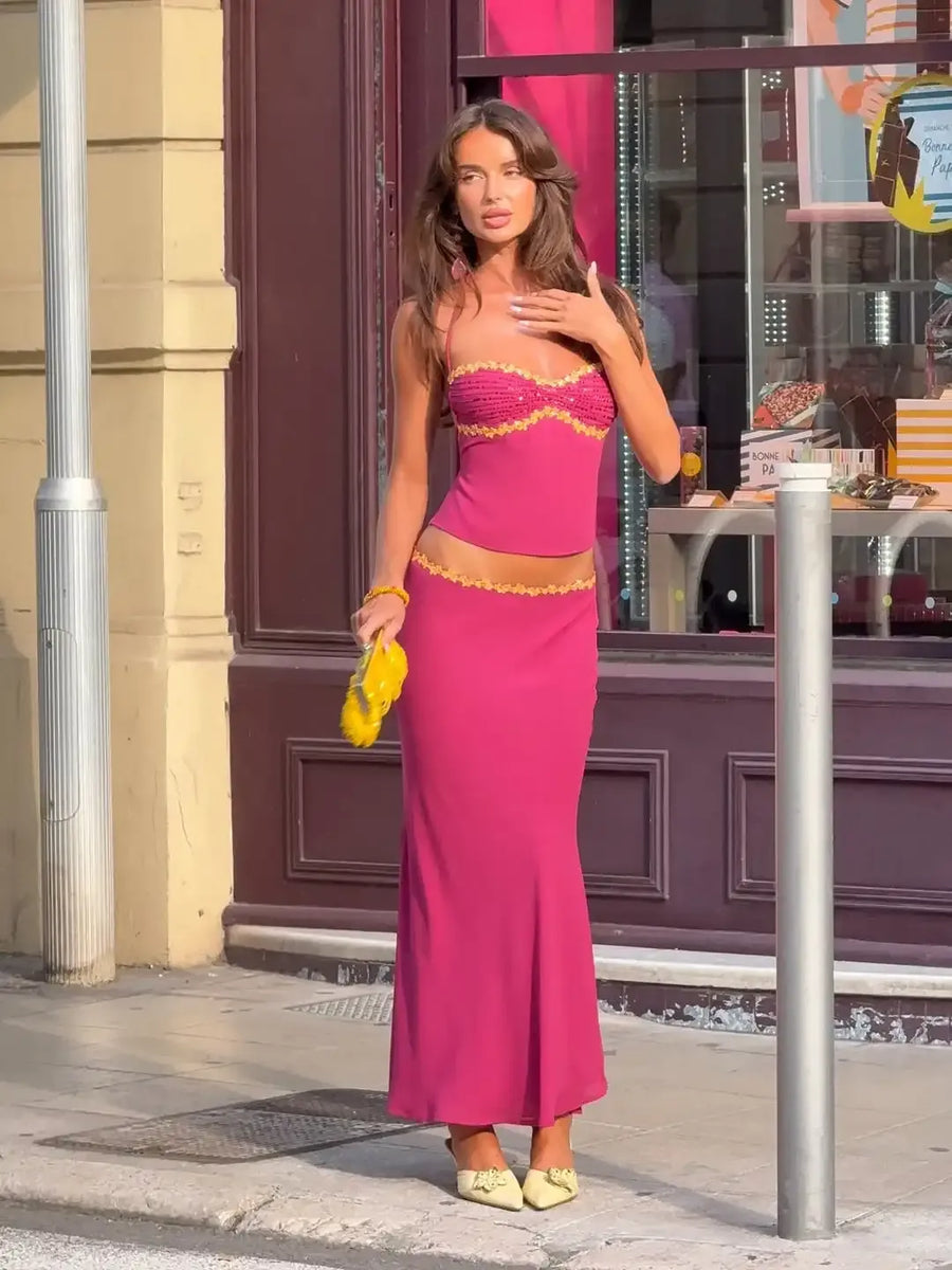 Barbiecore Two-Piece Set